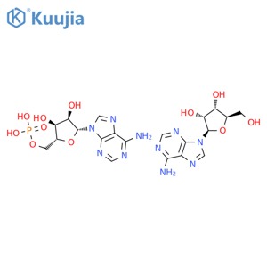 Adenosine 5'-(trihydrogen diphosphate), P'→5'-ester with adenosine structure