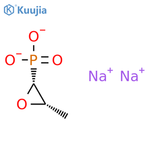 Fosfomycin sodium structure