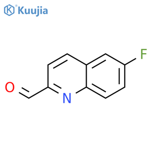 6-Fluoroquinoline-2-carbaldehyde structure