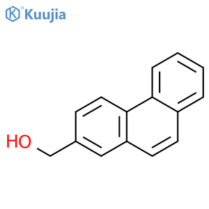 Phenanthren-2-ylmethanol structure