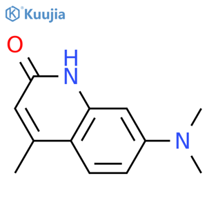 2(1H)-Quinolinone,7-(dimethylamino)-4-methyl- structure