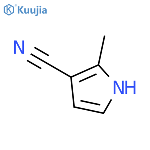 2-methyl-1H-Pyrrole-3-carbonitrile structure