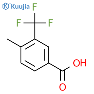 4-Methyl-3-(trifluoromethyl)benzoic acid structure