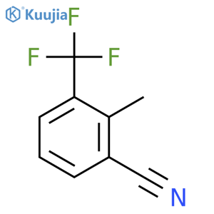 2-METHYL-3-(TRIFLUOROMETHYL)BENZONITRILE structure