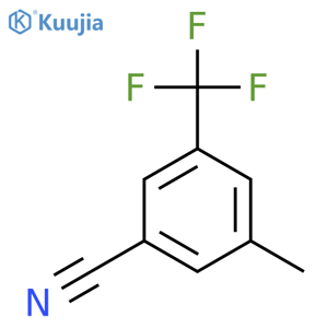 3-Methyl-5-(trifluoromethyl)benzonitrile structure