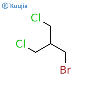 Propane, 1-bromo-3-chloro-2-(chloromethyl)- structure