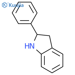 1H-Indole,2,3-dihydro-2-phenyl- structure