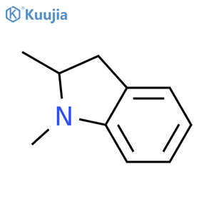 1H-Indole, 2,3-dihydro-1,2-dimethyl- structure