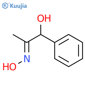 2-Propanone,1-hydroxy-1-phenyl-, oxime structure