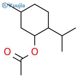 Menthyl acetate structure