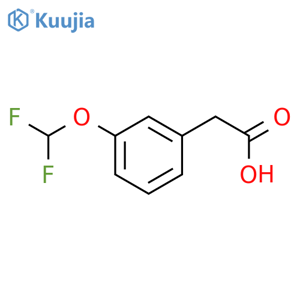 3-(Difluoromethoxy)phenylacetic acid structure