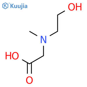 N-(2-hydroxyethyl)-N-methylglycine structure