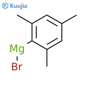 Magnesium,bromo(2,4,6-trimethylphenyl)- structure