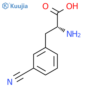 D-3-Cyanophenylalanine structure