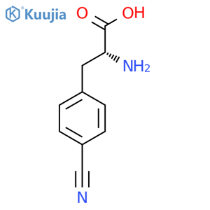 H-D-Phe(4-CN)-OH structure