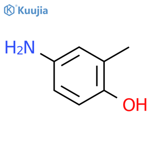 2-METHYL-4-AMINOPHENOL;4-AMINO-2-METHYLPHENOL;4-AMINO-O-CRESOL;4-HYDROXY-3-METHYLANILINE;4-Amino-o-methylphenol;4-AMINO-2-CRESOL;4-AMINO-O-CRESOL 97% structure