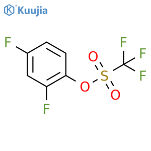 2,4-Difluorophenyl Trifluoromethanesulfonate structure