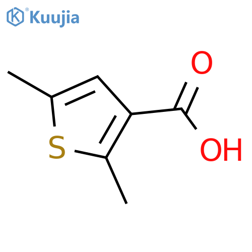 2,5-Dimethylthiophene-3-carboxylic acid structure