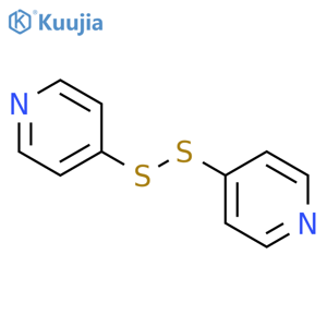 1,2-Di(pyridin-4-yl)disulfane structure