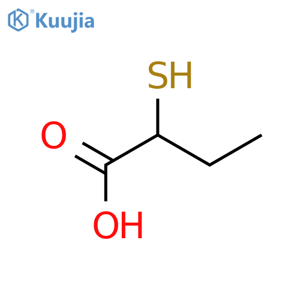 2-sulfanylbutanoic acid structure