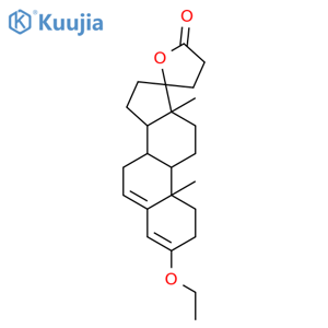 Pregna-3,5-diene-21-carboxylicacid, 3-ethoxy-17-hydroxy-, g-lactone, (17a)- structure