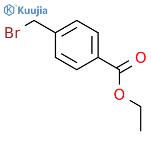 4-\u200b(bromomethyl)\u200b-\u200bBenzoic acid Ethyl Ester structure