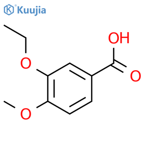 3-Ethoxy-4-methoxybenzoic acid structure