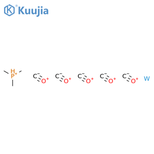 Tungsten,pentacarbonyl(trimethylphosphine)-, (OC-6-22)- structure