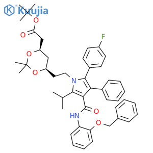 2-Benzyloxy Atorvastatin Acetonide tert-Butyl Ester structure