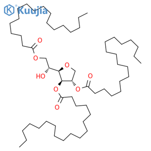 Sorbitan Tristearate structure