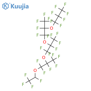 2H-perfluoro-5,8,11-trimethyl-3,6,9,12-tetraoxapentadecane structure