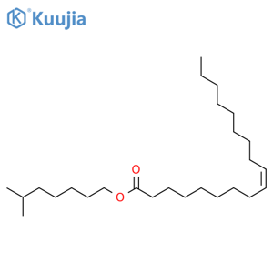 9-Octadecenoic acid(9Z)-, isooctyl ester structure