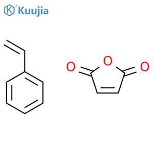 STYRENE MALEIC ANHYDRIDE COPOLYMER structure