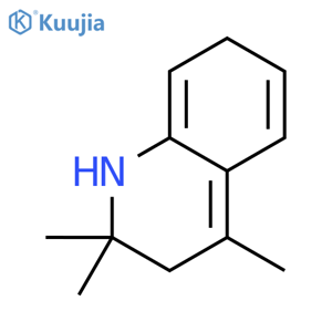 poly(1,2-dihydro-2,2,4-trimethyl-quinoline) structure