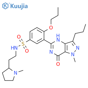 Udenafil structure