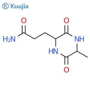 Cyclo(-Ala-Gln) structure