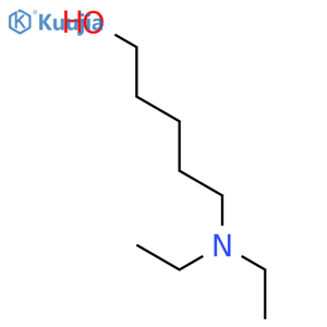 5-(Diethylamino)pentan-1-ol structure