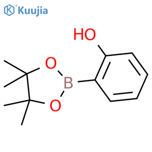 2-(4,4,5,5-Tetramethyl-1,3,2-dioxaborolan-2-yl)phenol structure