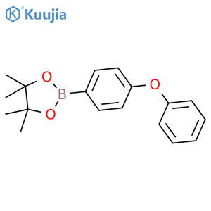 phenoxyphenyl-4-boronic acid pinacol ester structure