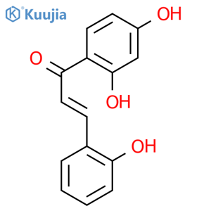 2-Propen-1-one,1-(2,4-dihydroxyphenyl)-3-(2-hydroxyphenyl)- structure