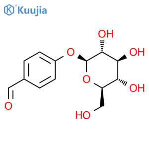 4-Formylphenyl b-D-Glucopyranoside structure