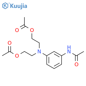 3-(N,N-Diacetoxyethyl)Amino Acetanilide structure