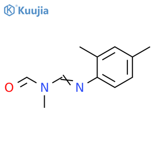 N′-(2,4-Dimethylphenyl)-N-formyl-N-methylmethanimidamide structure