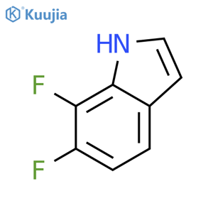 6,7-Difluoro-1H-indole structure