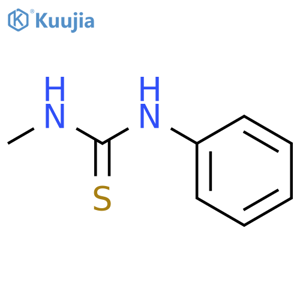 3-methyl-1-phenylthiourea structure