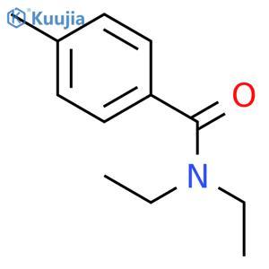 N,N-Diethyl-p-toluamide structure