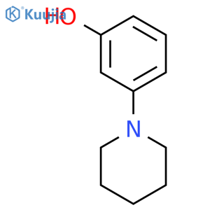 3-(Piperidin-1-yl)phenol structure