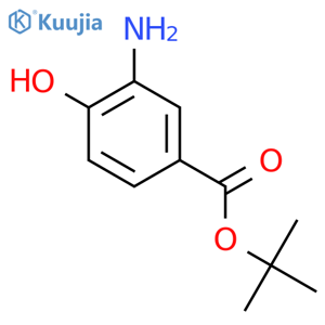 tert-butyl 3-amino-4-hydroxybenzoate structure