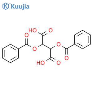 Di-O-benzoyl L-Tartaric Acid structure