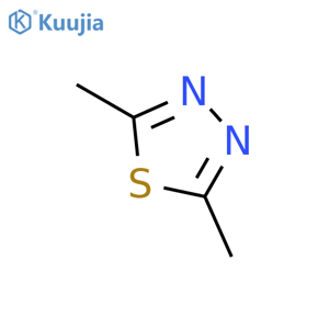 2,5-Dimethyl-1,3,4-thiadiazole structure